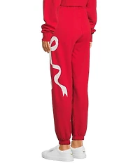 KatieJNYC Dylan Bow Coordinating Jogger Pants