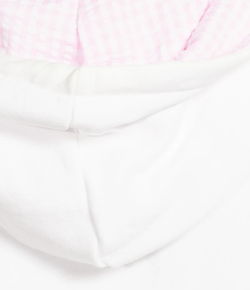 KatieJNYC Dylan Bow Coordinating Zip Up Hoodie Jacket