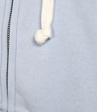 KatieJNYC Dylan Coordinating Crop Zip Up Drawstring Hoodie