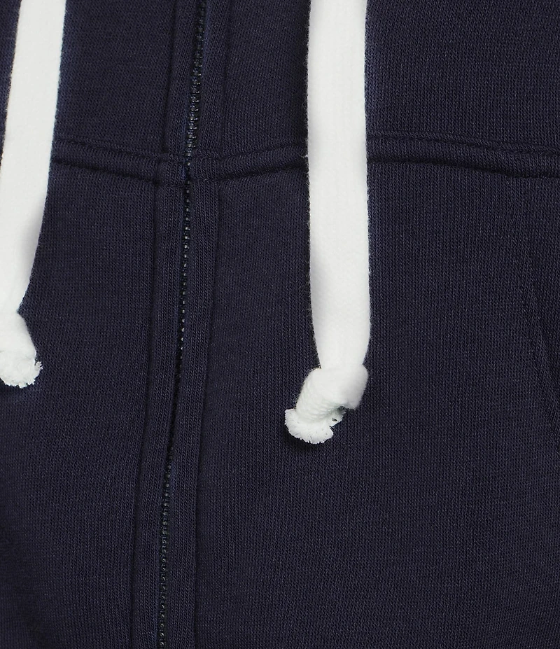 KatieJNYC Dylan Coordinating Crop Zip Up Drawstring Hoodie