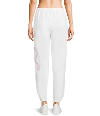 KatieJNYC Dylan Gingham Bow Coordinating Jogger Pants