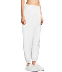KatieJNYC Dylan Gingham Bow Coordinating Jogger Pants