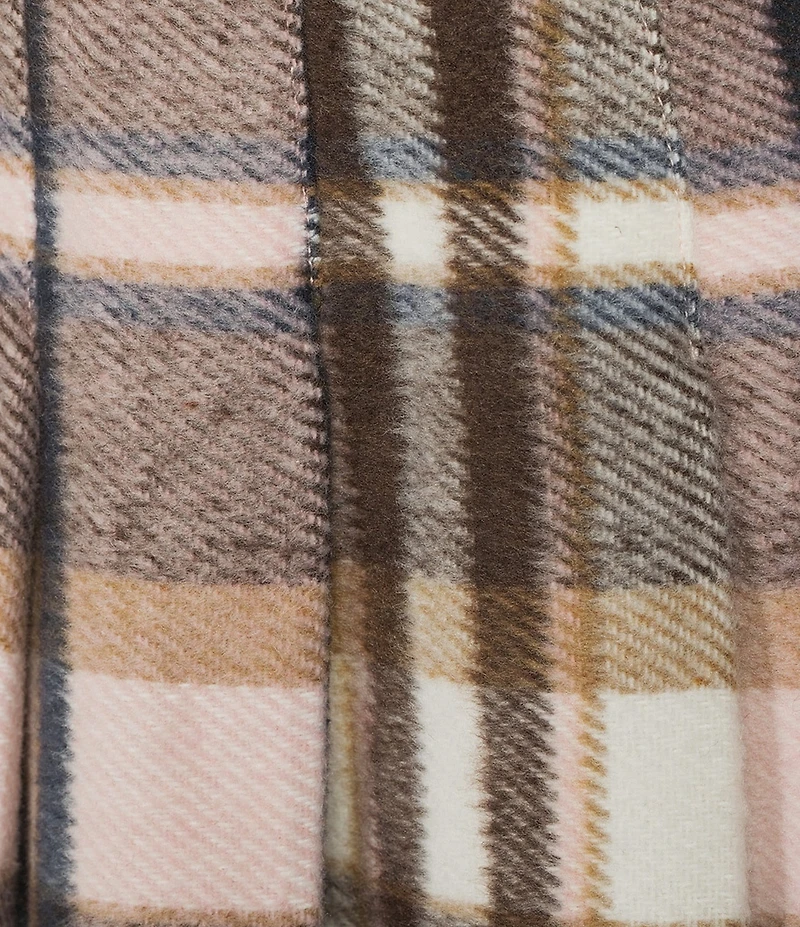 KatieJNYC Elicia Plaid Mini Skirt