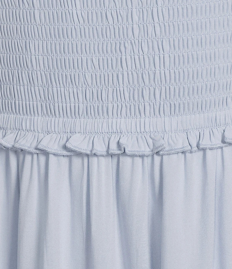 KatieJNYC Molly Smocked Mini Dress