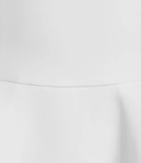 Katiejnyc Rosie Square Neck Strapless Rosette Hem Mini Dress