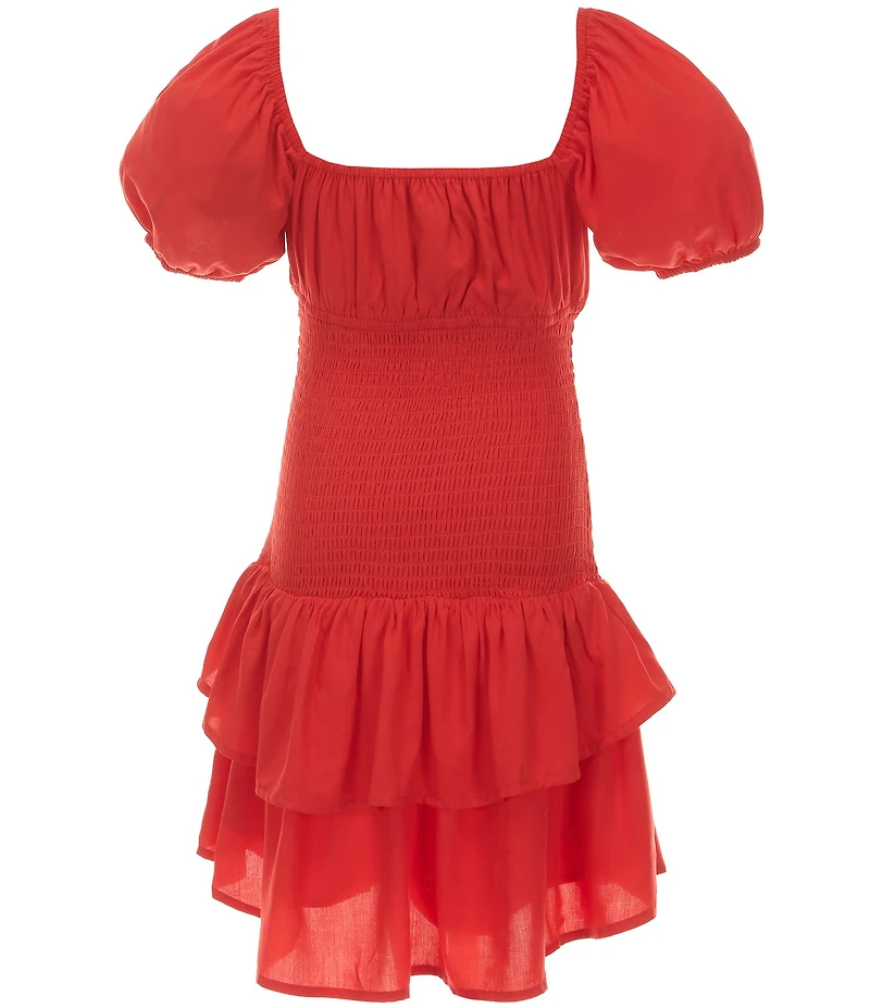 KatieJNYC Short Sleeve Smocked Ellie Dress