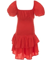 KatieJNYC Short Sleeve Smocked Ellie Dress