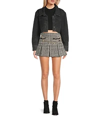 KatieJNYC Singapore Rhinestone Coordinating Denim Jacket