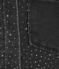 KatieJNYC Singapore Rhinestone Coordinating Denim Jacket