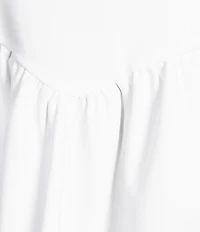 KatieJNYC Square Neck Drop Waist Mini Dress