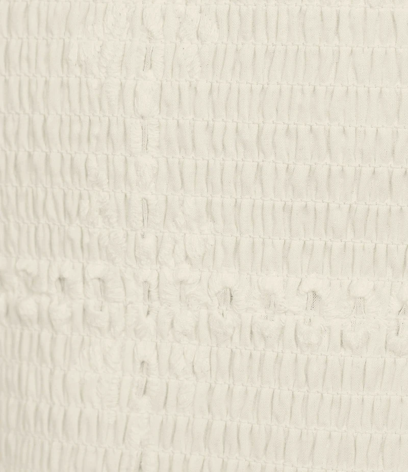 KatieJNYC Strapless Eyelet Mini Melinda Dress