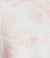 KatieJNYC Toile Long Sleeve Cropped Hoodie