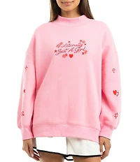 KATYDID Literally Just A Girl Long Sleeve Pullover