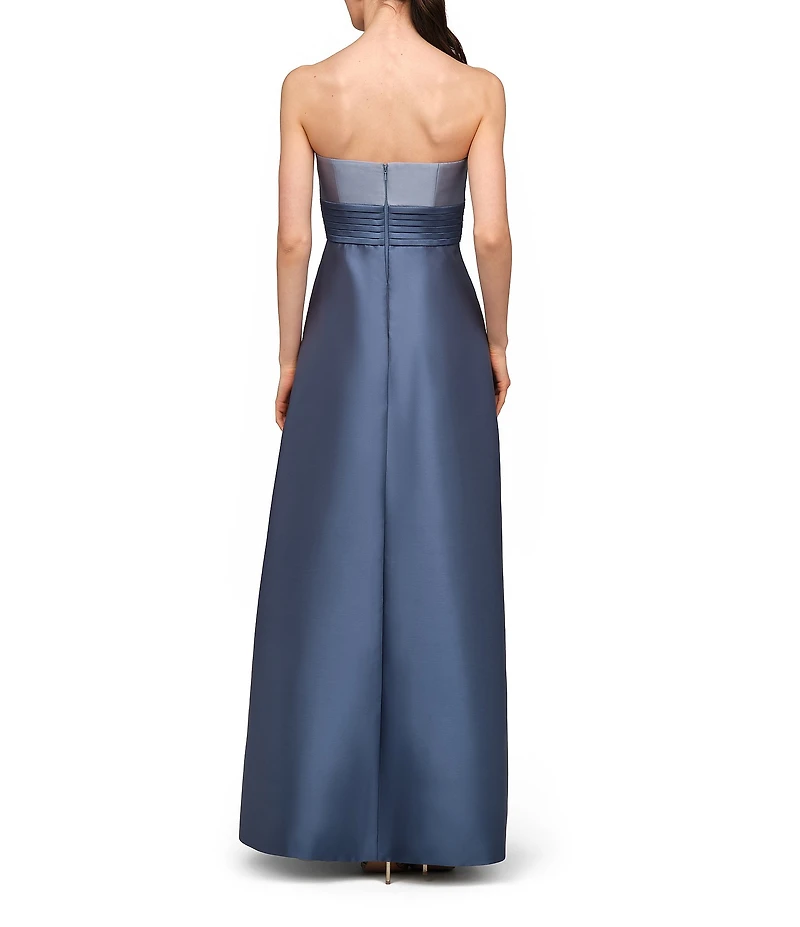 Kay Unger Trina Strapless Walk Thru Gown