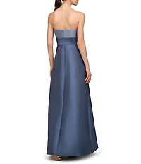 Kay Unger Trina Strapless Walk Thru Gown