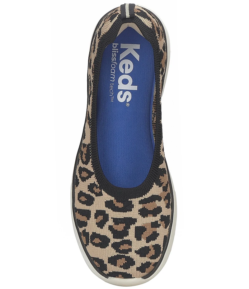 Keds BlissWalk Leopard Knit Skimmer Sneakers