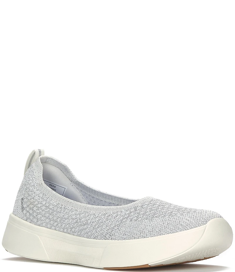 Keds BlissWalk Metallic Knit Skimmer Sneakers