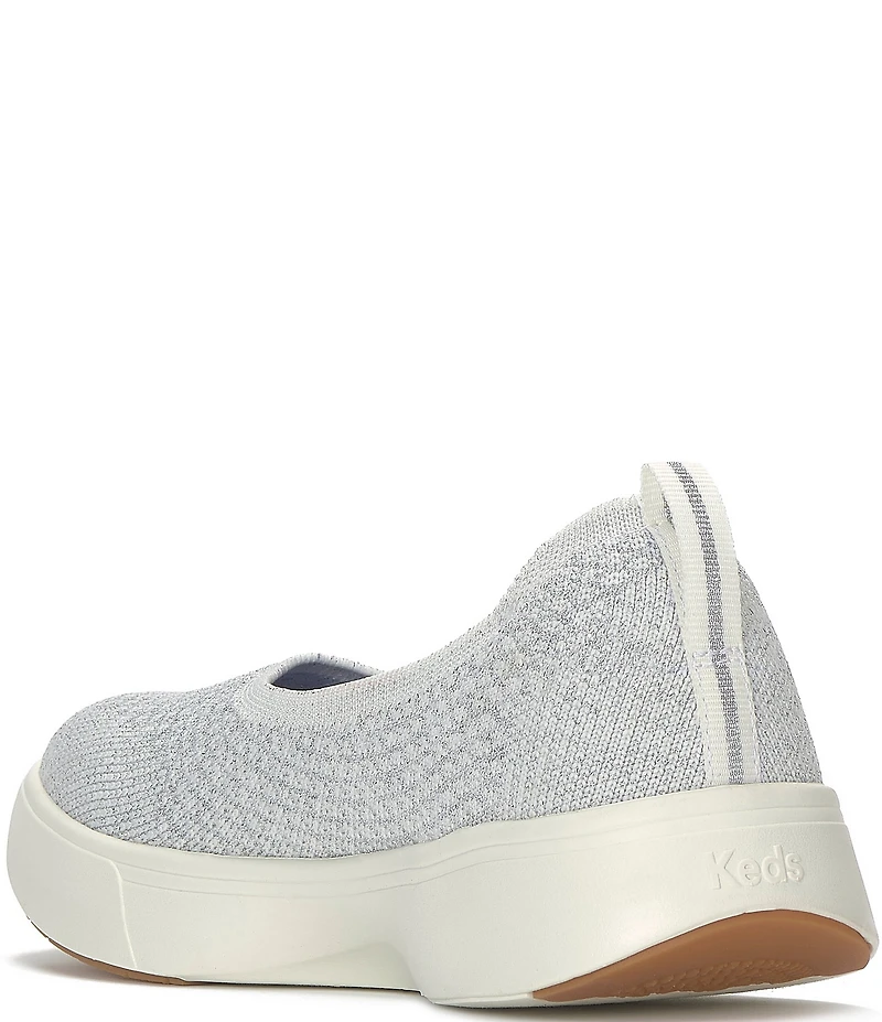 Keds BlissWalk Metallic Knit Skimmer Sneakers