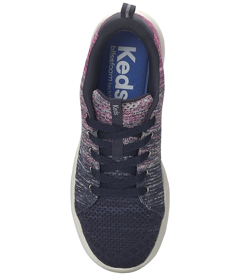 Keds BlissWalk Ombre Knit Lace Up Sneakers