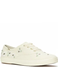 Keds Champion Canvas Floral Lace Up Sneakers