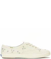 Keds Champion Canvas Floral Lace Up Sneakers