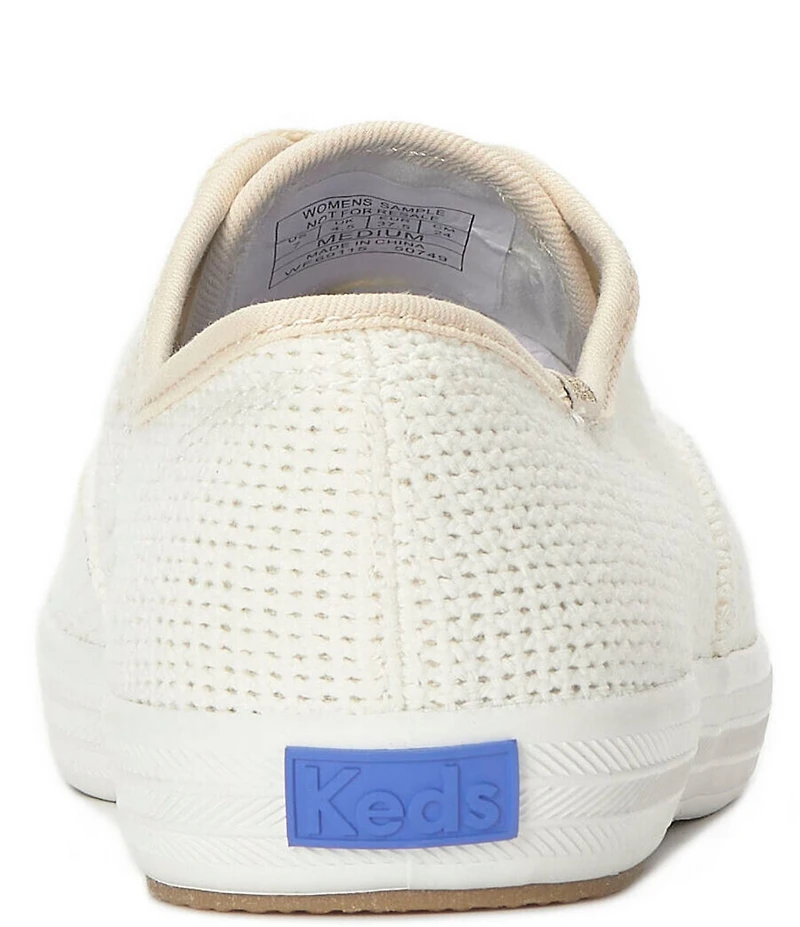 Keds Champion Canvas Mesh Lace Up Sneakers