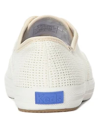 Keds Champion Canvas Mesh Lace Up Sneakers