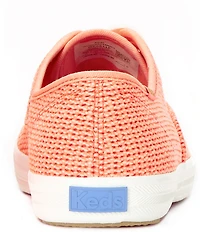 Keds Champion Canvas Mesh Lace Up Sneakers