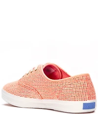 Keds Champion Canvas Mesh Lace Up Sneakers