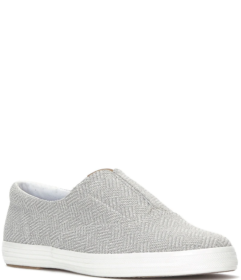 Keds Champion Herringbone Slip On Sneakers