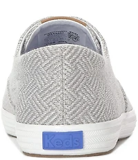 Keds Champion Herringbone Slip On Sneakers