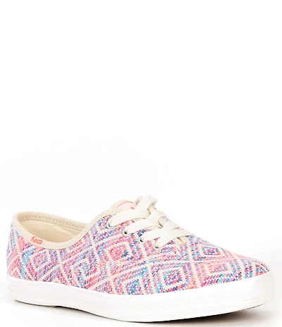 Keds Champion Knit Diamond Neon Sneakers