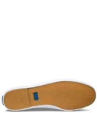Keds Champion Leather Slip On Sneakers