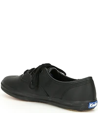 Keds Champion Leather Lace Up Retro Sneakers
