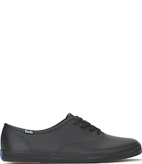 Keds Champion Leather Lace Up Retro Sneakers