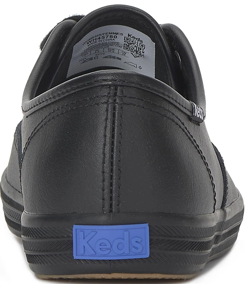 Keds Champion Leather Lace Up Retro Sneakers
