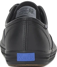 Keds Champion Leather Lace Up Retro Sneakers