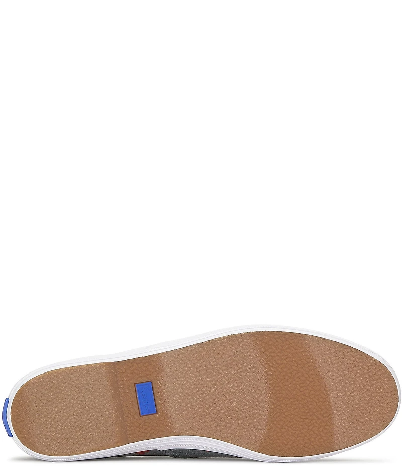 Keds Champion Lobster Print Canvas Slip On Sneakers