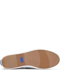 Keds Champion Lobster Print Canvas Slip On Sneakers