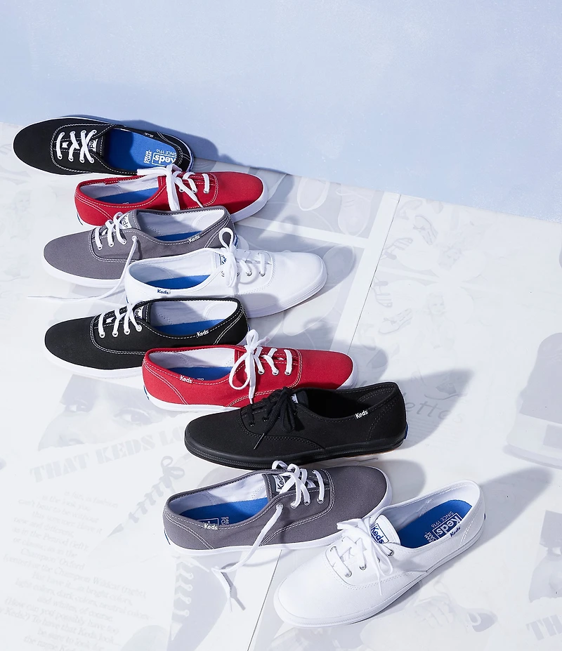 Keds Champion Canvas Lace Up Sneakers