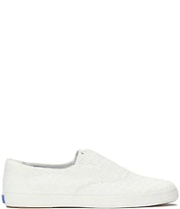 Keds Champion Round Toe Slip On Canvas Sneakers