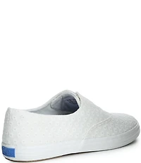 Keds Champion Round Toe Slip On Canvas Sneakers