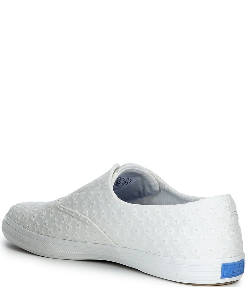 Keds Champion Round Toe Slip On Canvas Sneakers