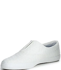 Keds Champion Round Toe Slip On Canvas Sneakers