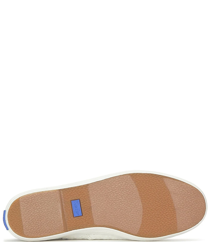 Keds Champion Round Toe Slip On Canvas Sneakers