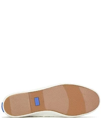 Keds Champion Round Toe Slip On Canvas Sneakers