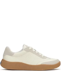 Keds Contest Perforated Leather and Suede Lace Up Sneakers