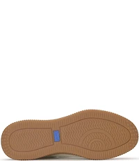 Keds Contest Perforated Leather and Suede Lace Up Sneakers