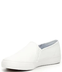 Keds Double Decker Leather Slip On Sneakers