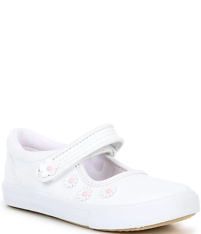Keds Girls' Ella Flower Ornamented Mary Jane Flats (Infant)